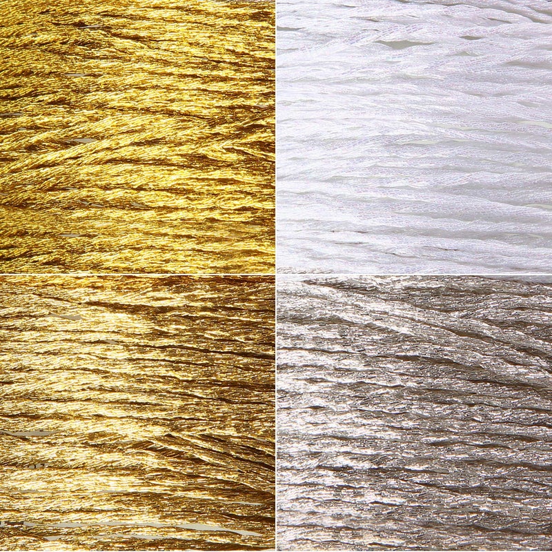WILLBOND 24 Skeins Metallic Embroidery Floss - Glitter Embroidery Threads for Cross Stitch Crafts Friendship Bracelets(Multiple Color) - Image 2
